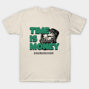 Time is money, Gifts for him, Watch Design T-Shirt